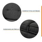 Sofá 3 Lugares Com Chaise Lado Esquerdo 212cm Em Linho Tiê Ca