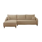 Sofá 3 Lugares Com Chaise Lado Esquerdo 250cm Em Linho Mercúr