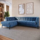 Sofá 3 Lugares Com Chaise Terminal Cod. 2883 Zênite Yescasa A