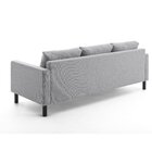 Sofá 3 Lugares Com Usb Em Linho Antúrio Cabecasa Madeiraorigi