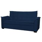 Sofá 3 Lugares Confortável 2 Metros Havana Bellamado Cor:azul