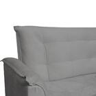 Sofá 3 Lugares Confortável 2 Metros Havana Bellamado Cor:cinza