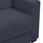 Sofá 3 Lugares Confortável  1,60m Livia Bellamado Azul Marinho