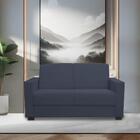 Sofá 3 Lugares Confortável  1,60m Livia Bellamado Azul Marinho