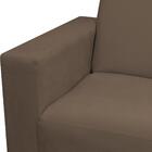 Sofá 3 Lugares Confortável  1,60m Livia Bellamado Marrom