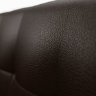 Sofá 3 Lugares Corino Vitrola Marrom