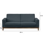 Sofá 3 Lugares Cronus  Azul