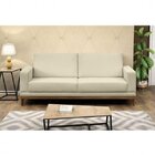 Sofá 3 Lugares Cronus  Marfim