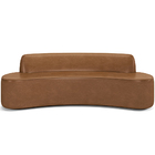 Sofá 3 Lugares Curvo Sala De Estar Living Cancún D02 Couríssi