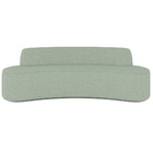 Sofá 3 Lugares Curvo Sala De Estar Living Cancún D02 Linho Ve