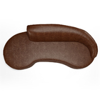 Sofá 3 Lugares Curvo Sala De Estar Living Firenze Direito D02