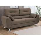 Sofá 3 Lugares Denver Suede Bege