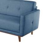 Sofá 3 Lugares Di Cavalcanti Azul 220 Cm