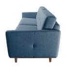 Sofá 3 Lugares Di Cavalcanti Azul 220 Cm