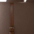 Sofá 3 Lugares Dubai Bouclê 2,36m  Marrom