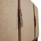 Sofá 3 Lugares Dubai Linho 1,96m  Bege