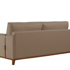 Sofá 3 Lugares Dubai Veludo 1,96m  Bege