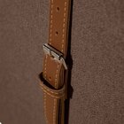 Sofá 3 Lugares Dubai Veludo 1,96m  Marrom