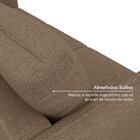 Sofá 3 Lugares Em Linho Orquídea Cabecasa Madeiraoriginals Ca