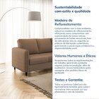 Sofá 3 Lugares Em Linho Orquídea Cabecasa Madeiraoriginals Ca