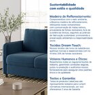 Sofá 3 Lugares Em Veludo Orquídea Cabecasa Madeiraoriginals A