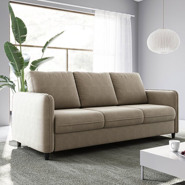 Sofá 3 Lugares Em Veludo Orquídea Cabecasa Madeiraoriginals C