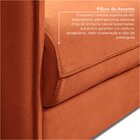 Sofá 3 Lugares Em Veludo Orquídea Cabecasa Madeiraoriginals T