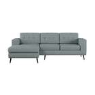 Sofá 3 Lugares Esquerdo Joy Com Chaise Esquerdo Pé Palito Lin