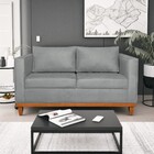 Sofa 3 Lugares Europa 180cm Estilo Conforto E Elegancia Boucl