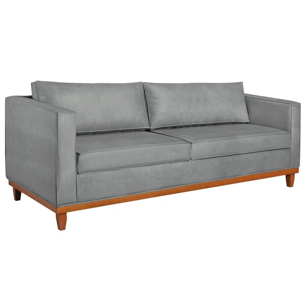 Sofa 3 Lugares Europa 180cm Estilo Conforto E Elegancia Boucl