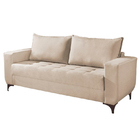 Sofá 3 Lugares Fendi Em Veludo 2m Jessé