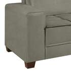 Sofá 3 Lugares Five Suede Verde