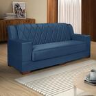 Sofá 3 Lugares Fixo Interior Madeira Silvaflex Sofá Supremo