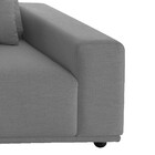 Sofá 3 Lugares Fixo Living Com Braço Divisor De Ambiente Esqu