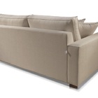 Sofá 3 Lugares Fixo Living Hotello Linho Bege 06t 2m