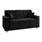 Sofá 3 Lugares Fixo Tokyo Veludo - Star Confort