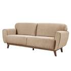 Sofá 3 Lugares Floret Linho Palha