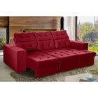 Sofá 3 Lugares Itália Plus 2,10m Retrátil, Reclinável, Com 2