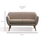 Sofá 3 Lugares Jurere Nude