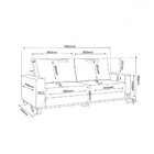 Sofá 3 Lugares Linho 180cm Vicente Viero Móveis