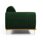 Sofá 3 Lugares Lisboa D07 Com Chaise Direita 230cm Suede Esme