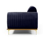 Sofá 3 Lugares Lisboa D07 Com Chaise Esquerda 230cm Veludo Ma