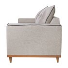 Sofá 3 Lugares Living Roma Estofasdos Arpaan Bege