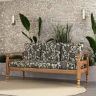 Sofá 3 Lugares Madeira Maciça Liz Multimóveis Cr7000.t64 Imbu