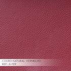 Sofá 3 Lugares Maggiore 200cm Couro Vermelho G58 - Gran Belo