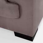 Sofá 3 Lugares Manuela  Marrom Claro