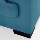 Sofá 3 Lugares Manuela Suede Azul