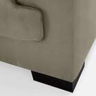 Sofá 3 Lugares Manuela Suede Chocolate