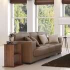 Sofá 3 Lugares Manuela Suede Marrom