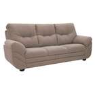 Sofá 3 Lugares Maranello Suede Bege